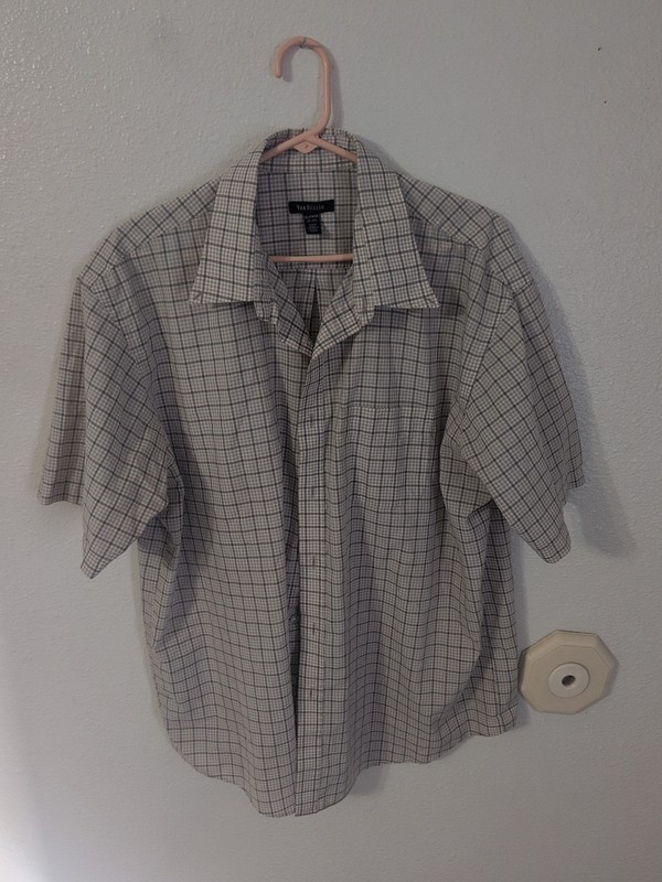Van Heusen Short sleeve dress shirt XL