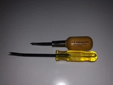 C.S.OSBORNE  & CO. LEATHER TOOLS  #120 AND #124