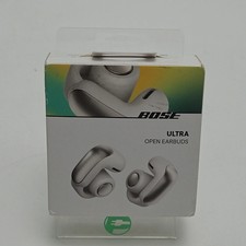New Bose Ultra Open Earbuds Open Ear Cuff Headphones White Smoke 881046-0020