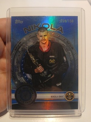 Nikola Jokic /150 Topps NBA Flagship 25 #MVP-01  Denver Nuggets Rare
