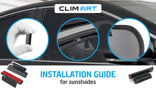 Magnetic Car Window Sunshade Side Shade for 2022-2025 Mitsubishi Outlander - Video 1 of 1