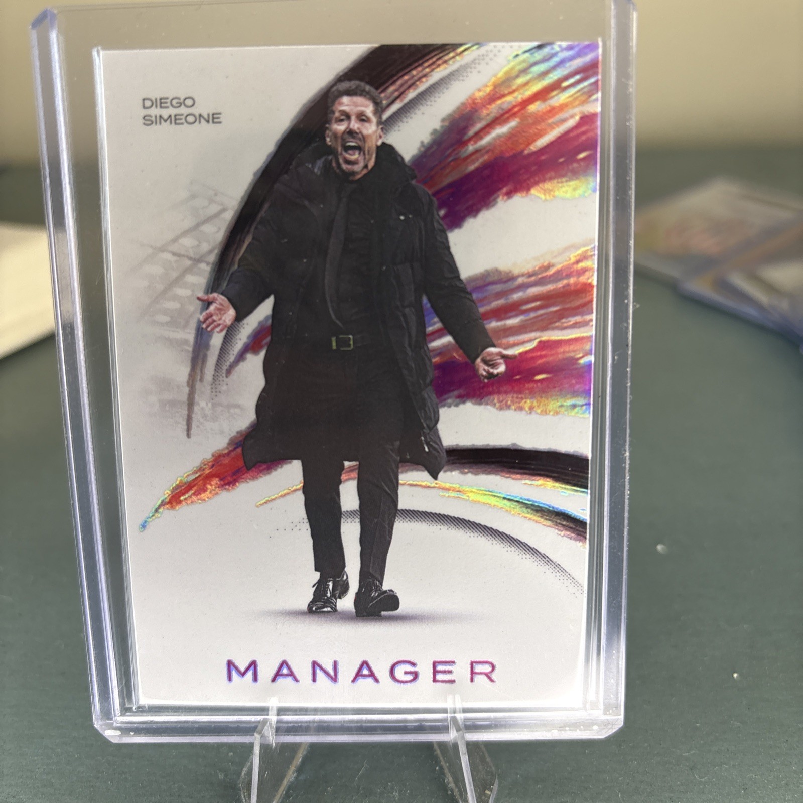 2026 FUTERA INCREDIBLE DIEGO SIMEONE MANAGER Purple 1/15 ARGENTINA RARE
