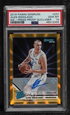 2019-20 Donruss Press Proof Gold Laser Signatures 4/10 Alen Smailagic Auto 1a07