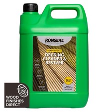 Ronseal Decking Cleaner and Reviver - 5L - Effective Decking Cleaner