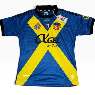 UE Sant Andreu 2025-26 Away Soccer Jersey MEYBA 100th Anniversary Mens L NWT