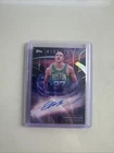 2025-26 Topps Midnight Jordan Walsh Stroke of Auto Autograph #SM-JOW Celtics