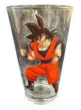 Collectible Dragon Ball Z Red Goku Drinking Glass - Used, No Box