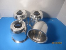 4 American Racing Aluminum Caps 6 Lug Wheels 4.25 Od Bubowtie