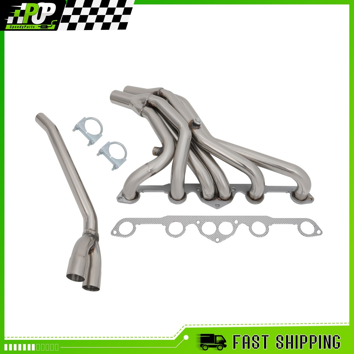 Stainless Exhaust Headers Fits 280Z 280ZX Datsun 77-83 2.8L NA Non