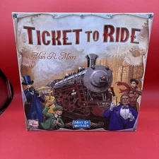 Ticket To Ride by Alan R Moon Train Adventure Board Game Days Of Wonder Complete
