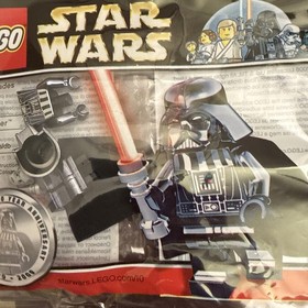 LEGO Star Wars: Chrome Darth Vader Minifigure Polybag x4 (4547551) - New Sealed