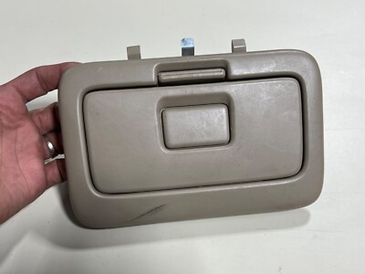 97-2001 Toyota Camry Overhead Console Sunglasses Storage Compartment OEM Beige