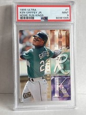 1995 ULTRA HOME RUN KINGS KEN GRIFFEY JR #1 SEATTLE MARINERS HOF PSA 9 MINT