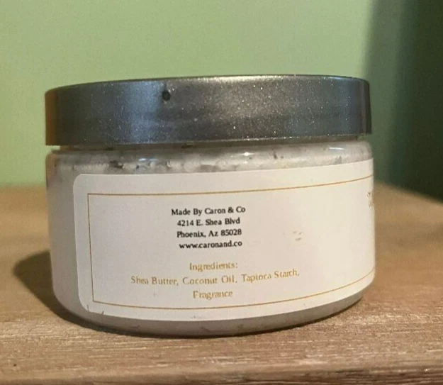 Lote de 2 manteca corporal de karité batida para baño y cuerpo Caron & Co 2,5 oz aroma a miel Foto 3 de 4