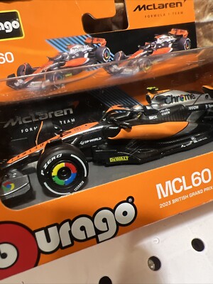 Gurago MCL60 Mclaren Formula 1 Diecast 1:43 Scale Race Car 5” Toy