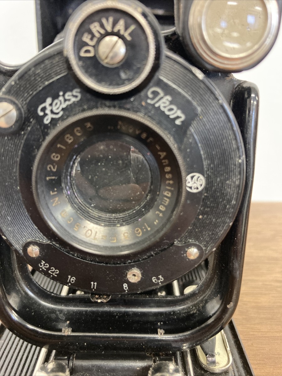 Alte Zeiss Ikon Kamera Derval Novar 1:6,3 F=10,5 Cm Camera Alte Zeiss Ikon Kamera Derval Novar 1:6,3 F=10,5 Cm Camera