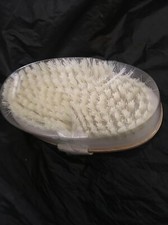 Premium Natural Bristle Wooden Bath Shower Body Dry Skin Brush Spa Scrubber NEW