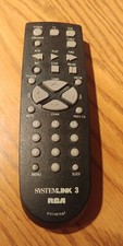 RCA Systemlink 3 Universal Remote Control Black Good RCU1300D / 5130P TV VCR CBL