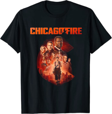 Chicago Fire Cast Member TV Show Classic Tee T-Shirt Size S-4XL Gift