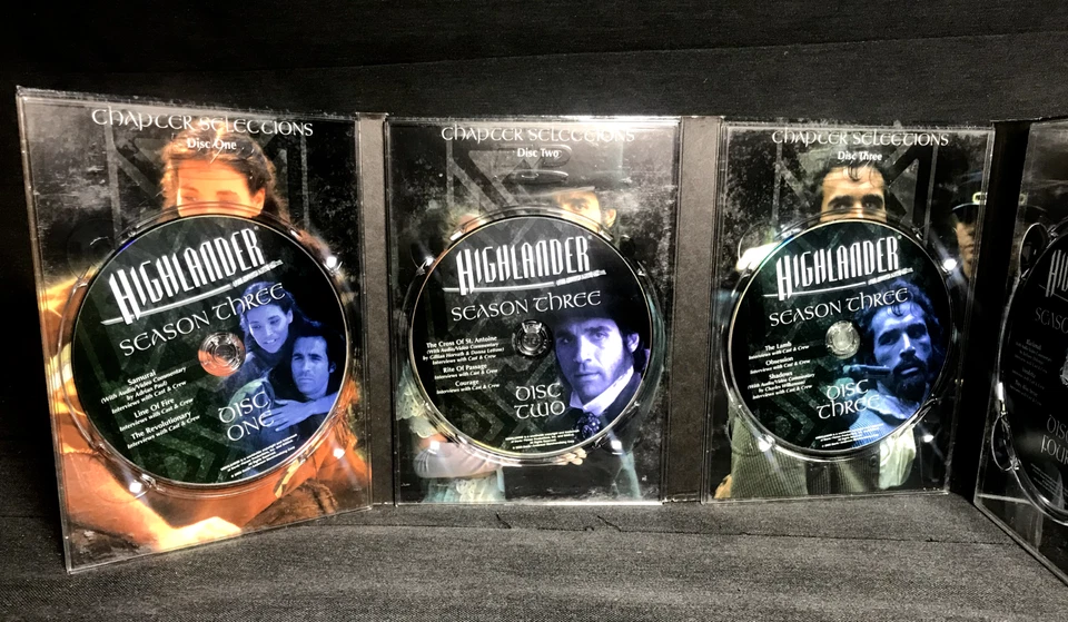 Highlander Season 3 DVD 2003 with CD ROM - Image 4 of 4