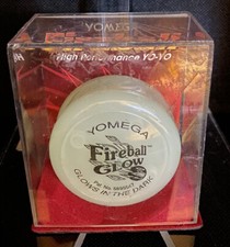 SEALED 1995 Yomega Fireball Glow In The Dark High Performance Yo-Yo New In Case