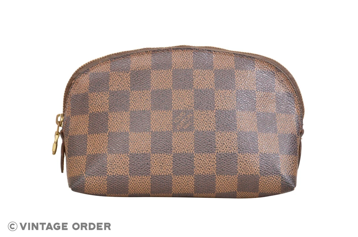 Louis Vuitton Vintage - Damier Ebene Cosmetic Pouch - Brown