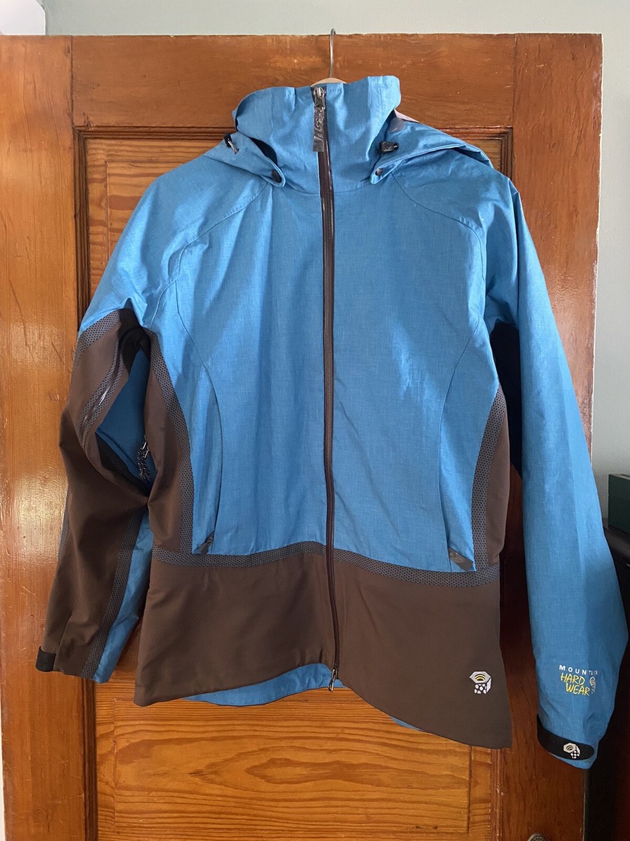 Mountain Hardwear Women's Conduit Softshell Blue & Brown