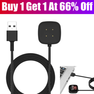 USB Cable Charger Lead Charging Dock Wire for Fitbit VERSA 3/ Sense  UK