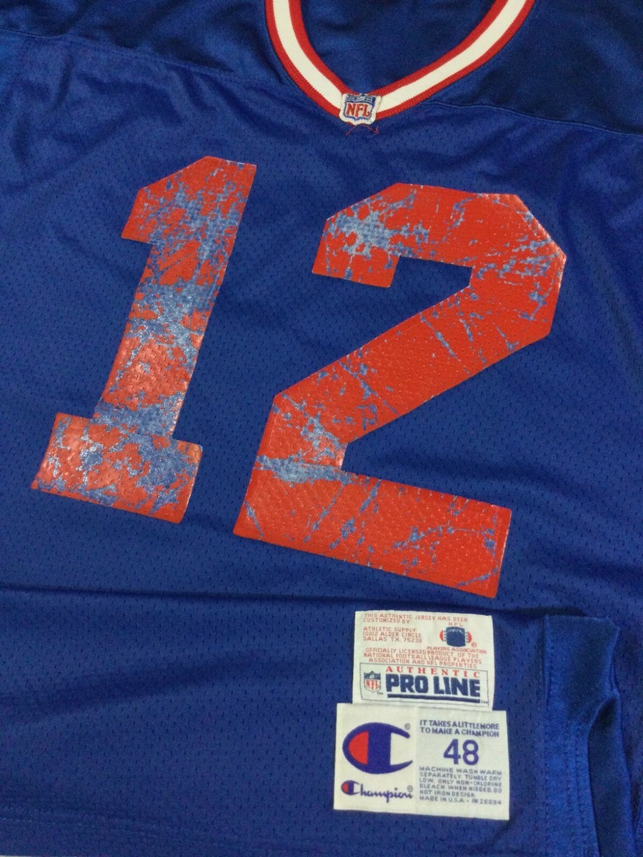 Rare Vintage Buffalo Bulls Jim Kelly #12 Football-NFL Rare Vintage Buffalo Bulls Jim Kelly #12 Football-NFL