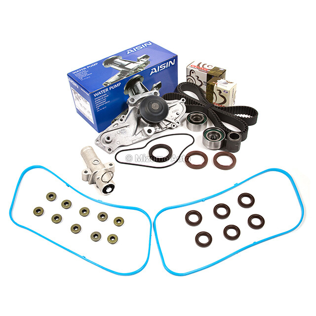Timing Belt Kit With AISIN Water Pump - For 03-08 Acura/Honda 3.2L 3.5L 3.7L V6 Engines