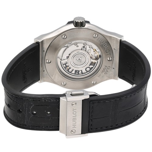 Hublot Classic Fusion 542.NX.1171.LR mit 42mm Titangehäuse und schwarzem Zifferblatt. ... - Bild 8 von 9