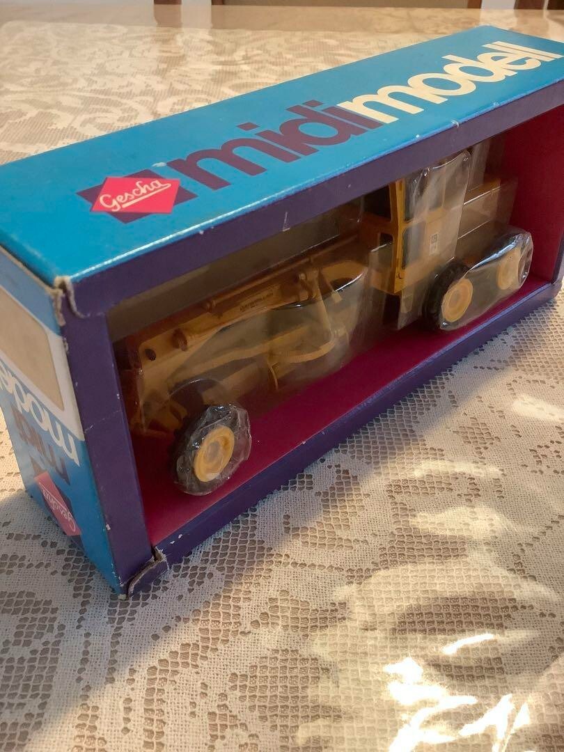 gescha Caterpillar CAT 12F Grader ミニカー Caterpillar 12F Grader - 1/50 - Gescha #286 - N.MIB | eBay