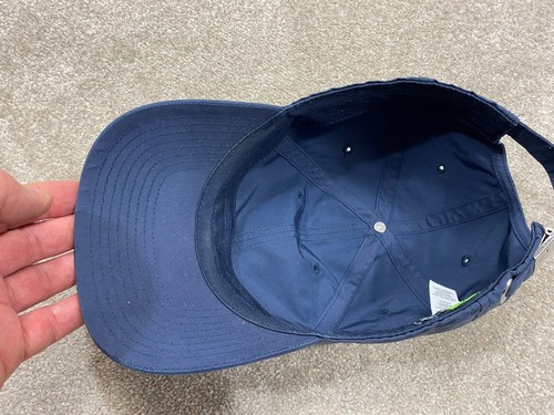 Nike Heritage86 Baseball Cap Adult Adjustable One Size Metal Logo Hat Grey - Picture 14 of 17