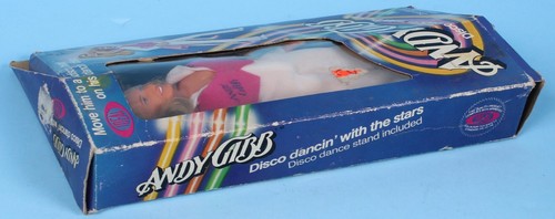 Vintage 1979 Ideal Toys Disco Dance 7,5" Andy Gibb Bee-Gee's Doll MIB (B184) - Bild 3 von 6
