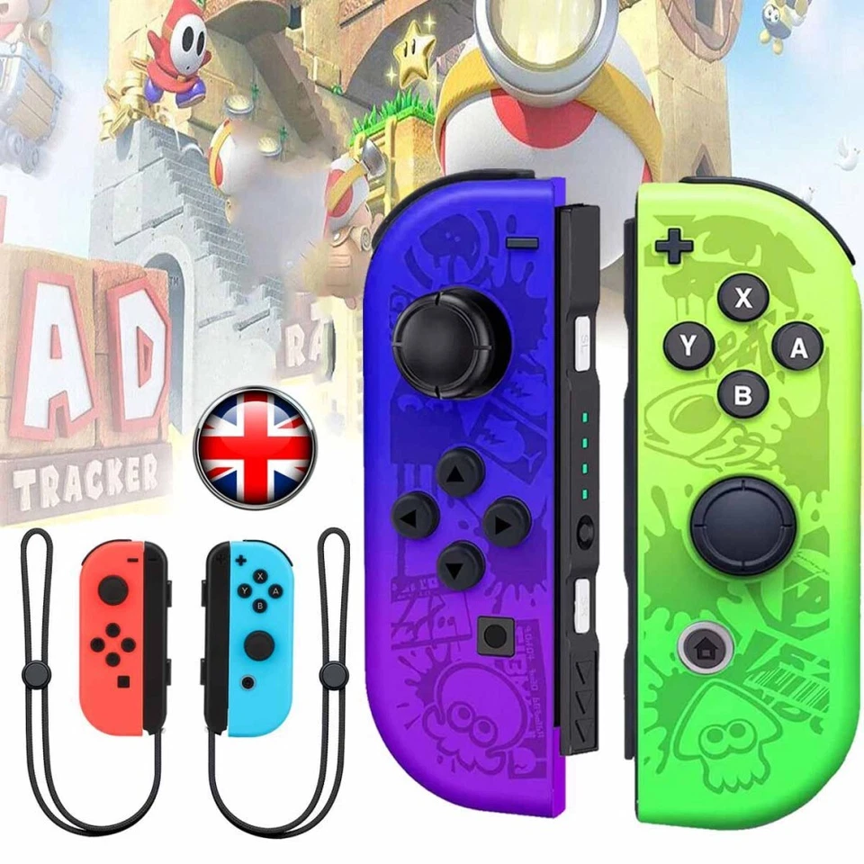 GENERIKUM For Nintendo Switch Joy Con Controller Left & Right Wireless Pair Gamepad Joypad