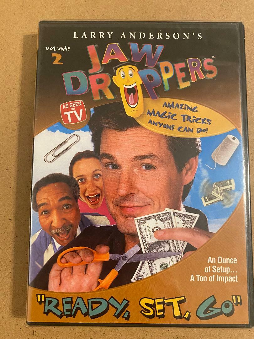 Larry Anderson's Jaw Droppers DVD Volume 2 Ready, Set, Go Learn Magic