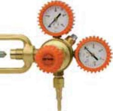 RIDUTTORE DI PRESSIONE ACETILENE  SERIE MAGNUM REAR SIDE OXYTURBO ART. 281550  