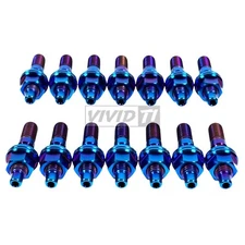 VividTi - Fits RB20 / RB25 / RB26 Titanium Aftermarket Intake Manifold Stud Kit!