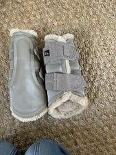 Sea Foam Green Brushing  Boots  Size Medium