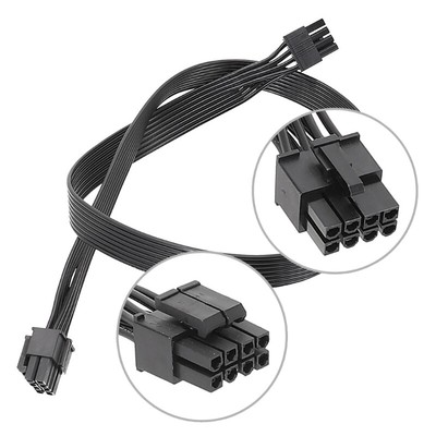 8Pin To Mainboard CPU 8Pin 4+4Pin Power Socket Cable For M12II Power Cord