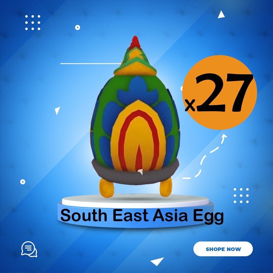 All Southeast Asia Egg Pets in Roblox Adopt Me!