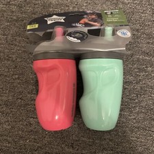 Tommee Tippee Insulated Sportee Toddler Sports Water Bottle Blue Pink