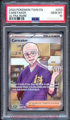 caretaker pokemon card price Caretaker (203/167) [Scarlet & Violet: Twilight Masquerade] main image 0