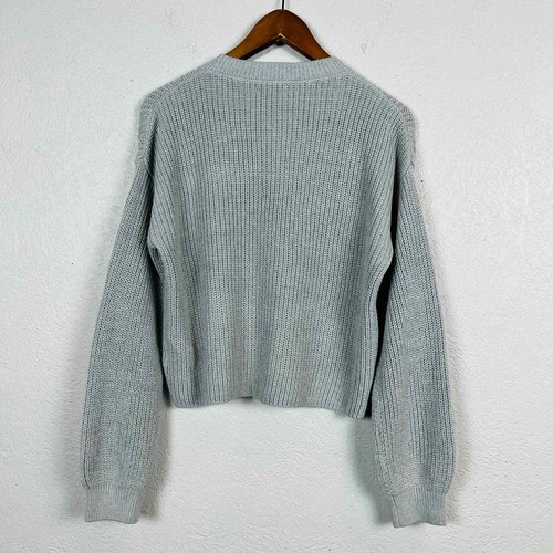 NEW! BP Cable Knit Sweater Crewneck Pullover Grey - S - Picture 3 of 4