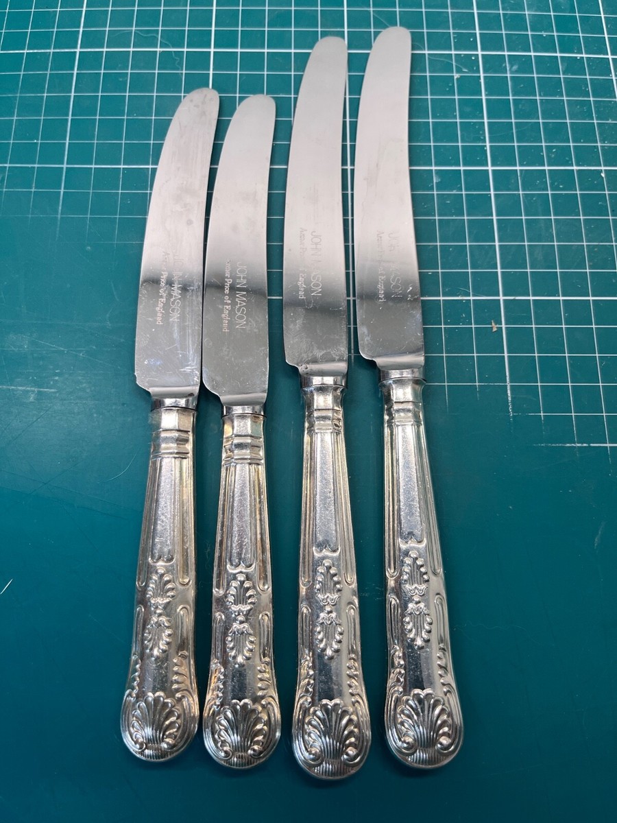 4 X Arthur Price John Mason Epns Knives Silver Plated | eBay UK
