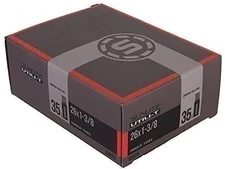 Sunlite Utili-T Standard Schrader Valve Tubes, 26 x 1.375" / 35mm, Black