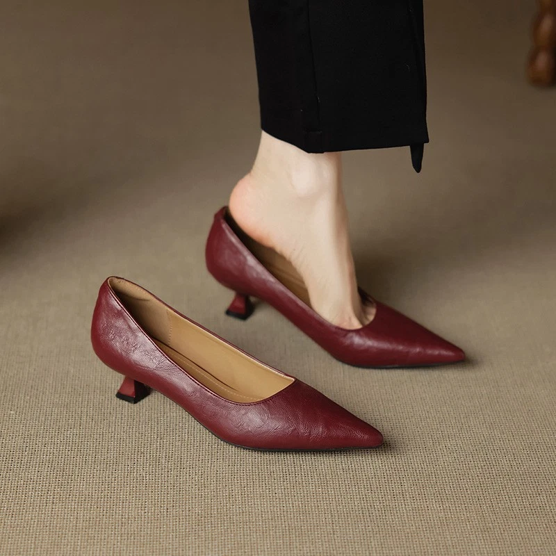 chinese dress ladies Red Oxford Shoes - Pershing | EU 39 main image 0
