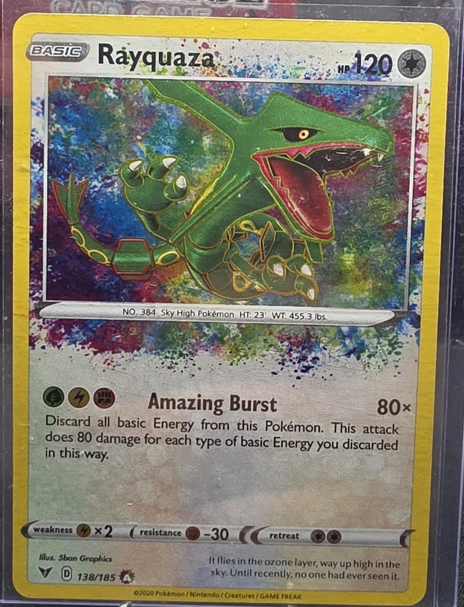 Rayquaza 138/185 Swsh04: Vivid Voltage for sale | eBay