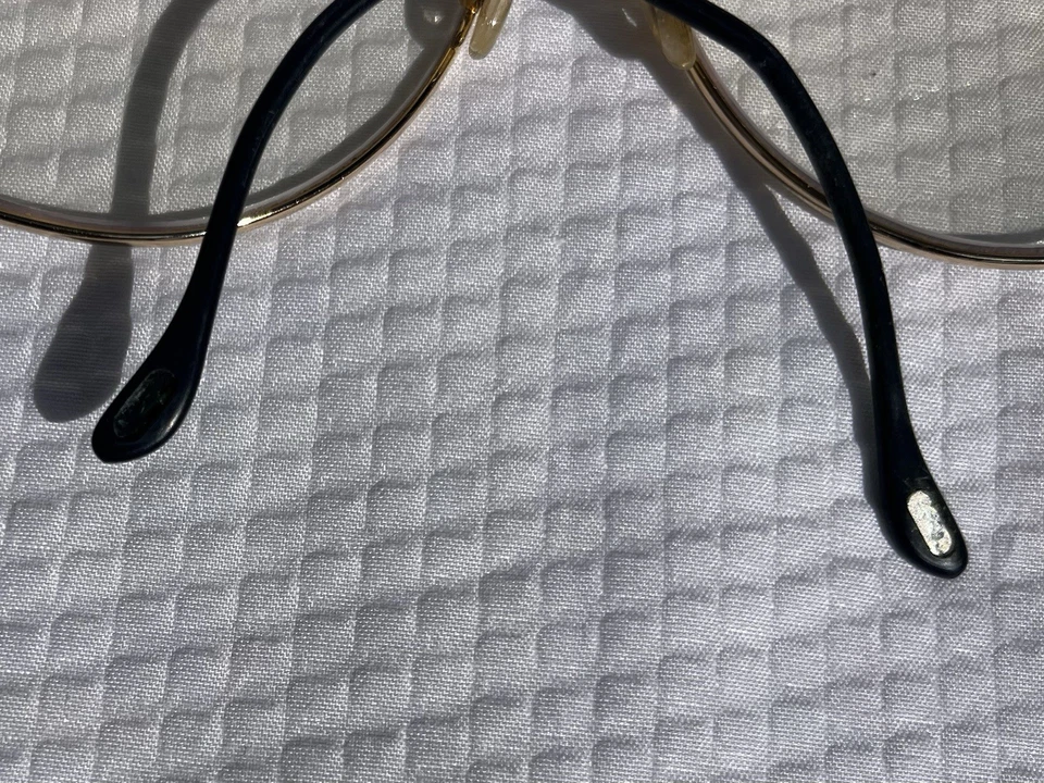 De Colección FRED Francia América Copa Gafas MARCOS Oro Plata Cuerda 140mm Foto 3 de 4