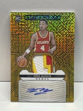 2023-24 Obsidian #RJIBUF Kobe Bufkin RC Gold Flood Electric Etch /10 Jersey Au